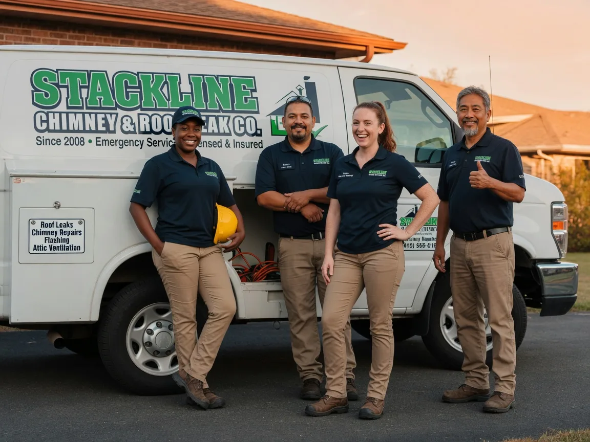 Chimney flashing repair company in Lawrence, IN